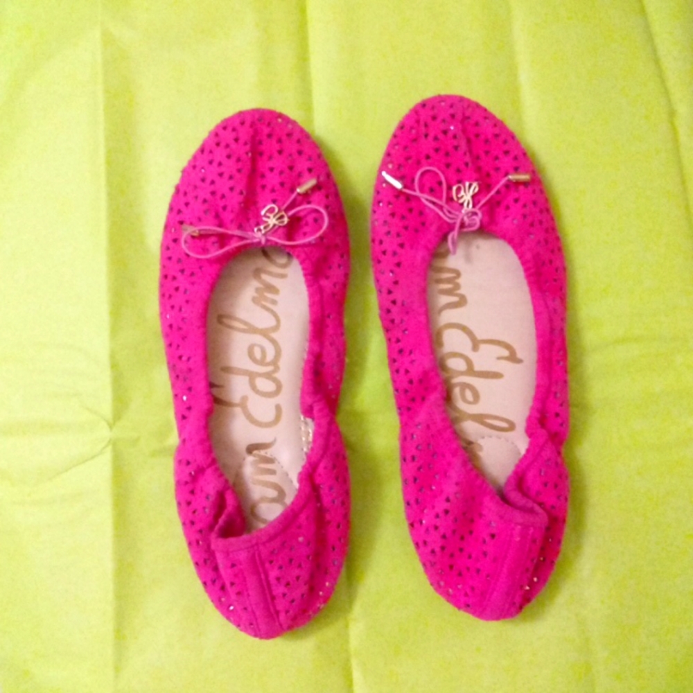 Sam Edelman Pink slip on for gitls